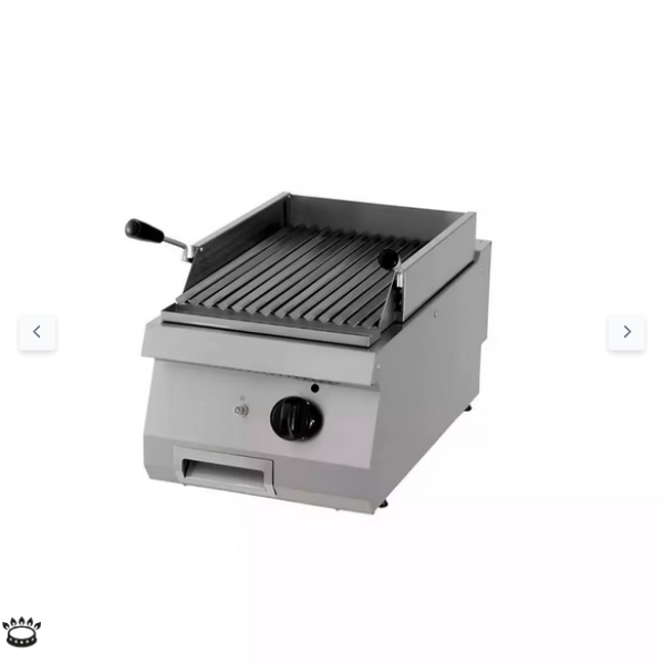  Ψησταριά από πέτρα λάβας βαρέως τύπου - αέριο - μονή μονάδα - 70cm βάθος